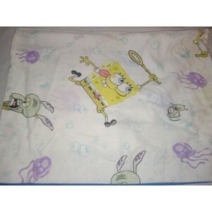 5/$25 Vintage Homemade SpongeBob SquarePants 30" X 20" Pillowcase